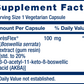 5-LOX Inhibitor 100 mg 60 vegcaps