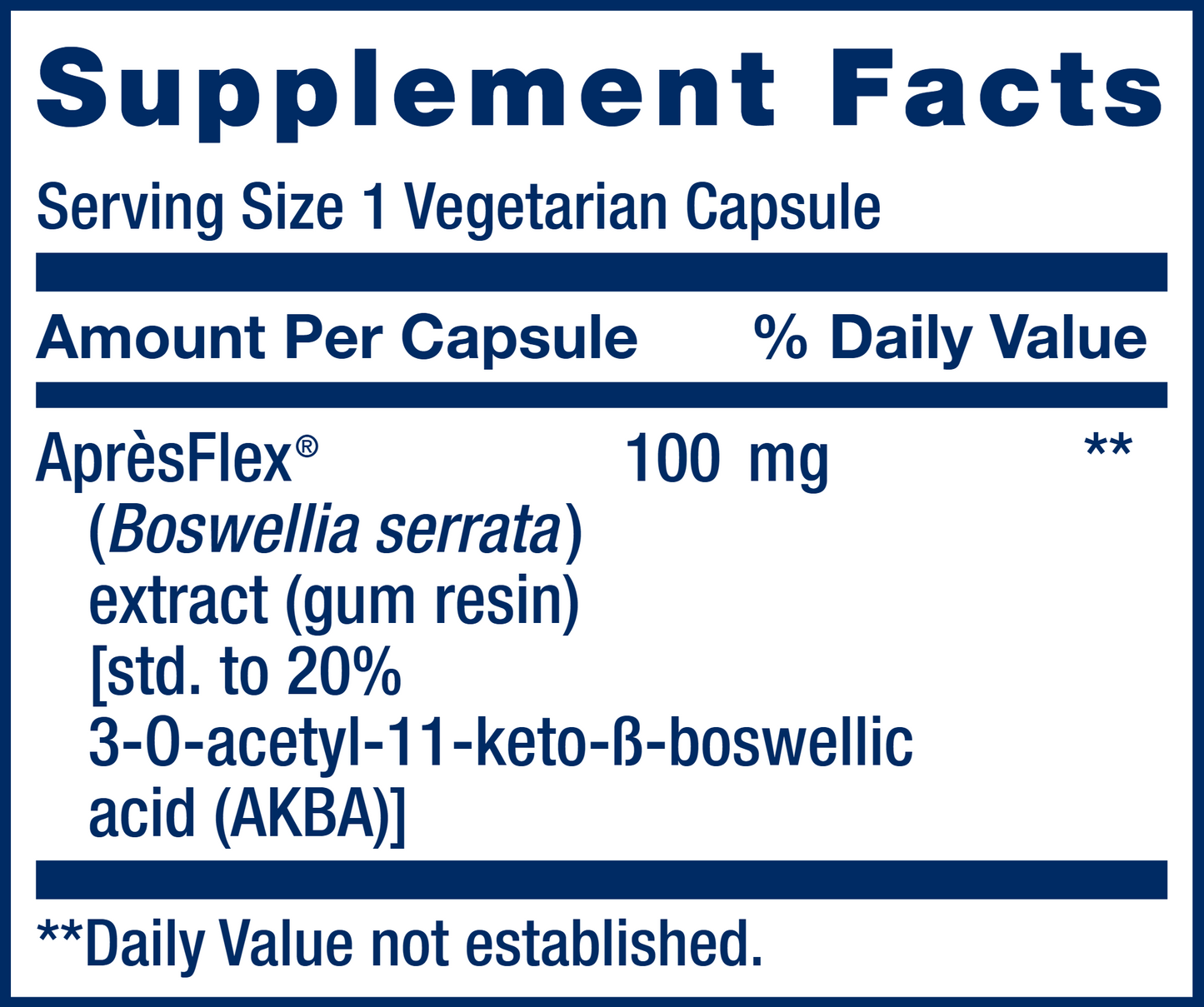 5-LOX Inhibitor 100 mg 60 vegcaps