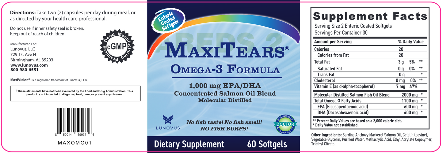 Omega-3 Formula 60 softgels