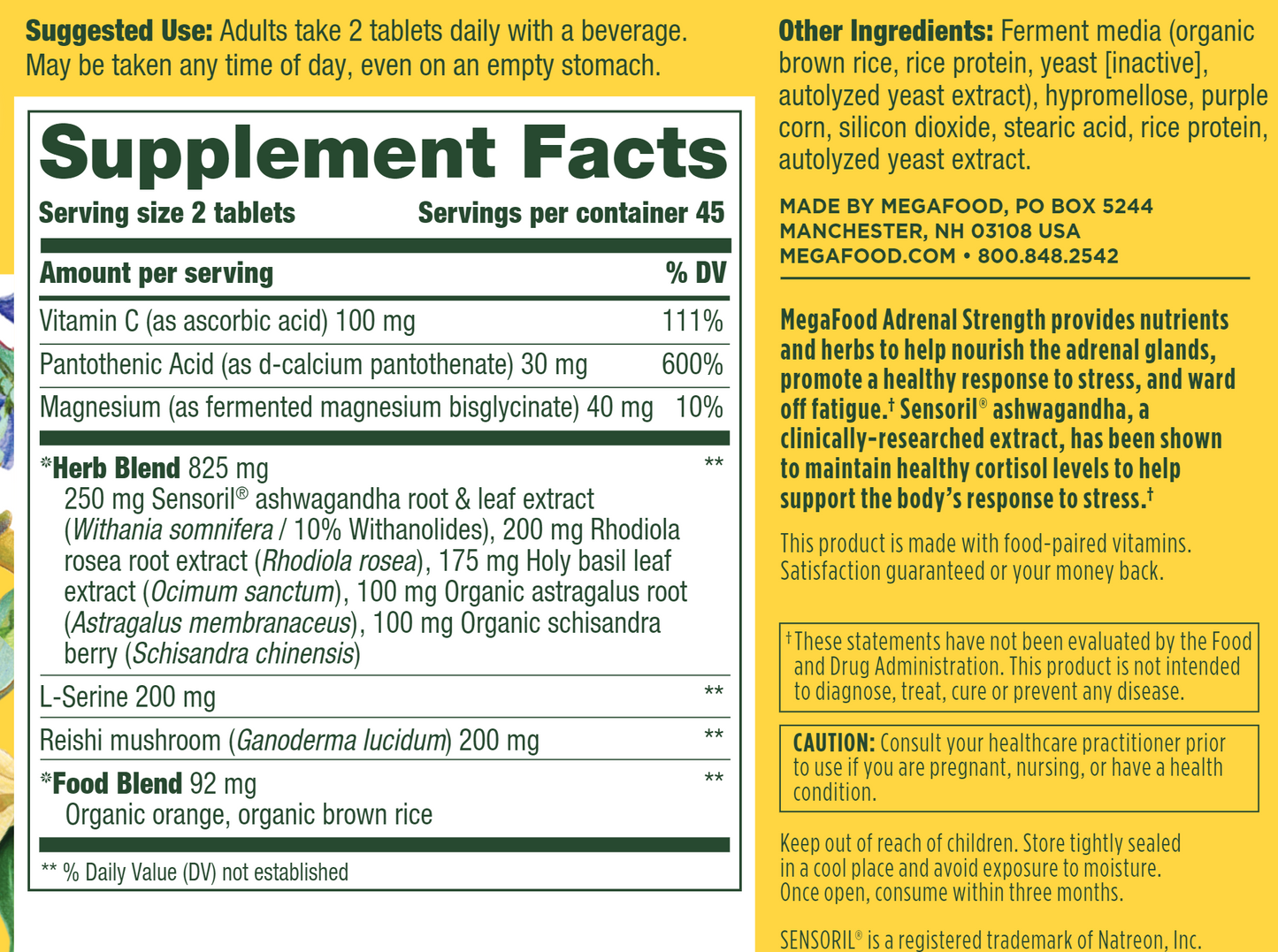 Adrenal Strength 90 tabs