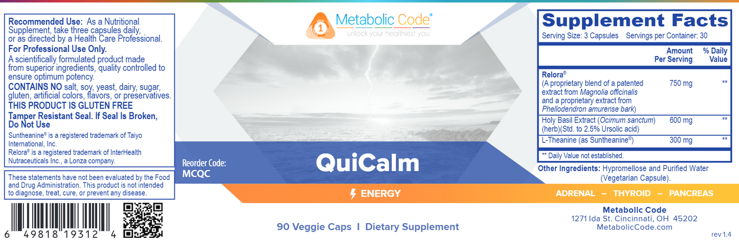 QuiCalm 90 vegcaps