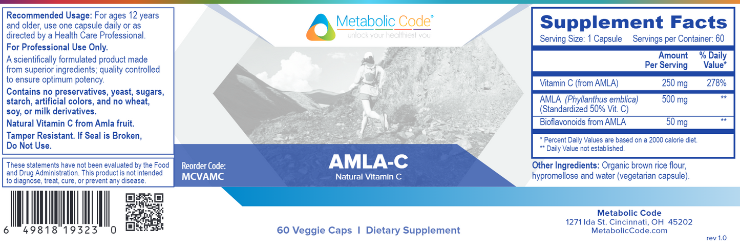 Amla C 60 vegcaps