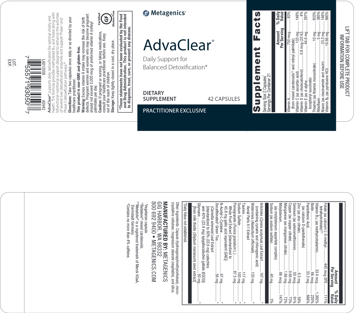 AdvaClear 42 vcaps