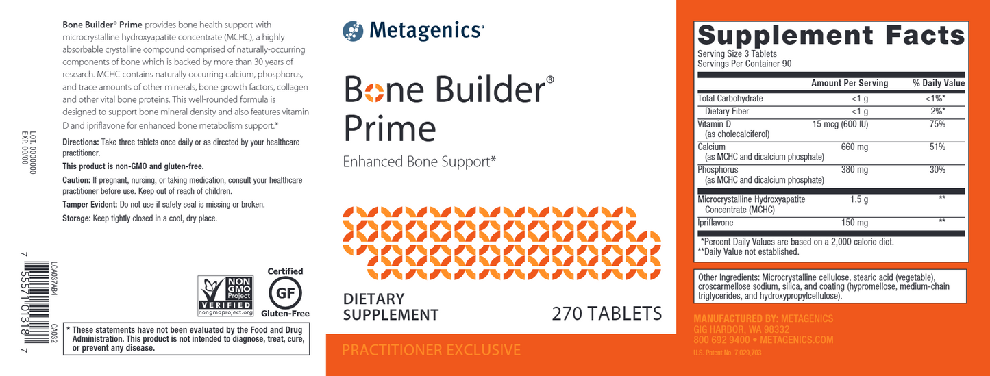 Bone Builder Prime 270 tabs