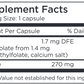 L-Methylfolate 1 mg 90 caps