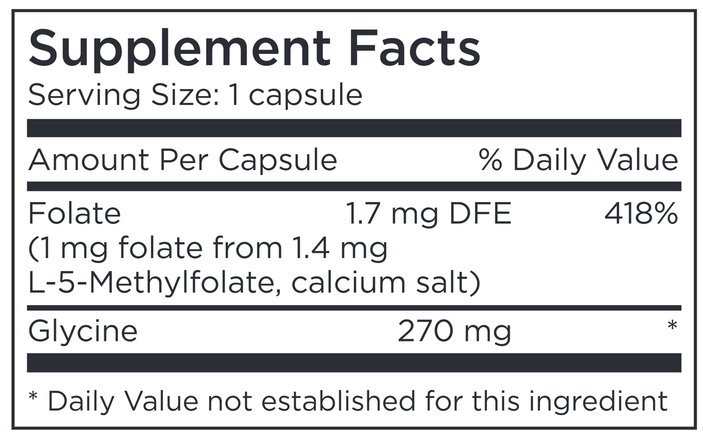 L-Methylfolate 1 mg 90 caps