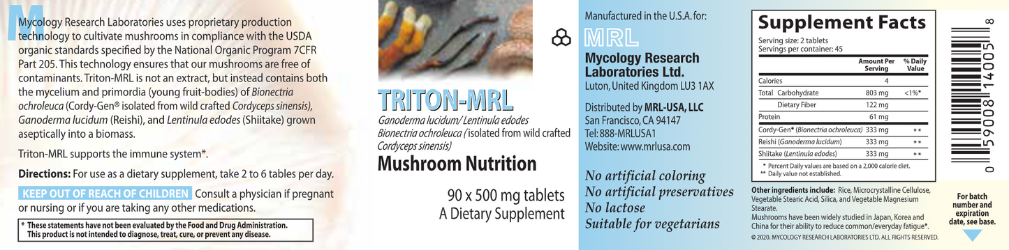 Triton-MRL 500 mg 90 tabs