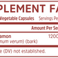 Ceylon Cinnamon 1200mg 60 vegcaps