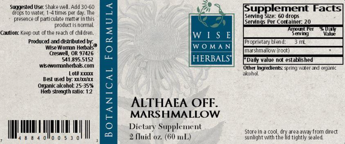 Althaea/marshmallow 2 oz