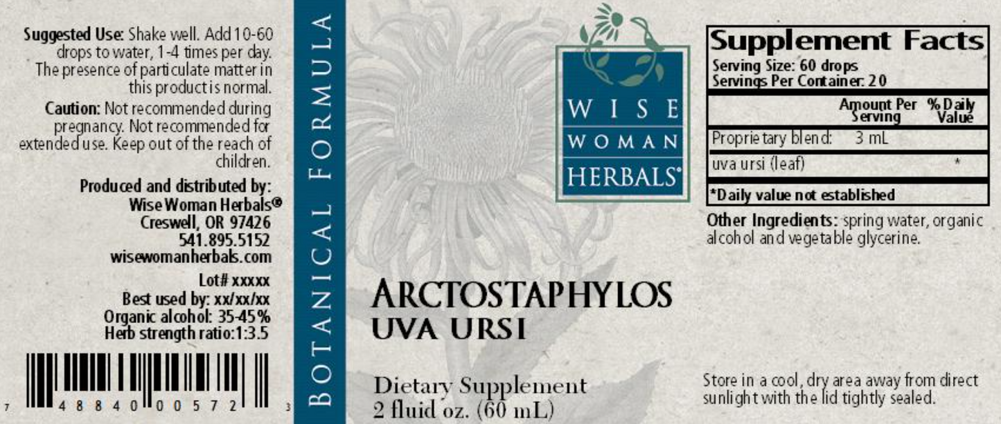 Arctostaphylos/uva ursi 2 oz