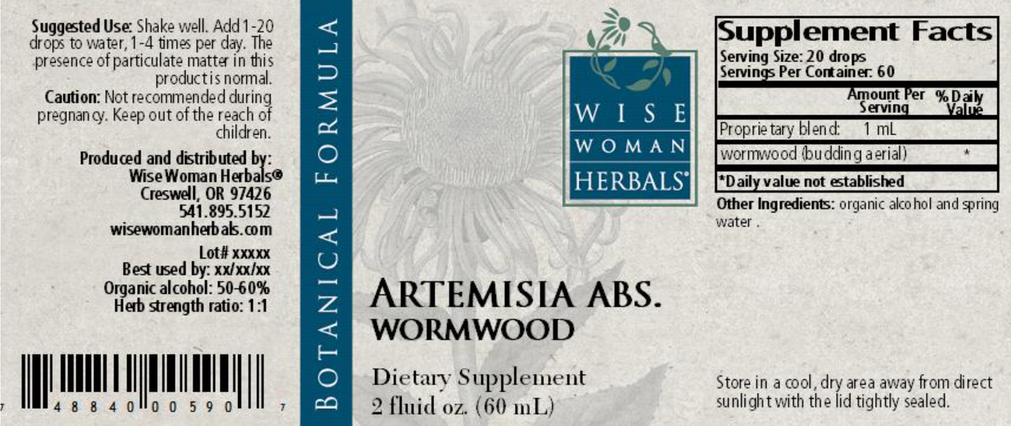 Artemisia abs/wormwood 2 oz