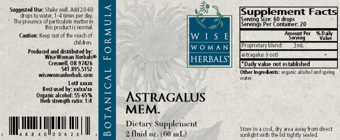 Astragalus mem. 2 oz