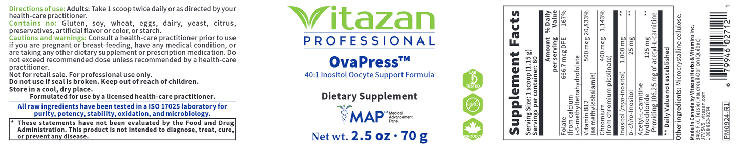 OvaPress™ 70 gms