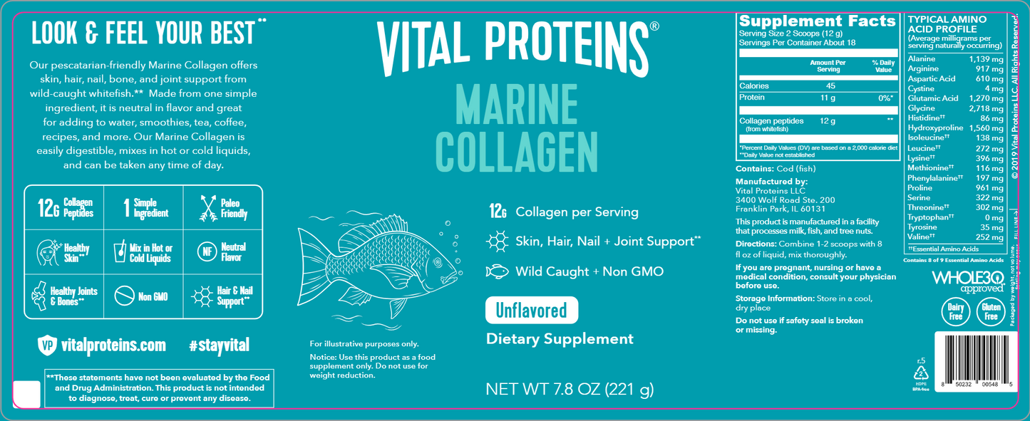 Marine Collagen 18 serv