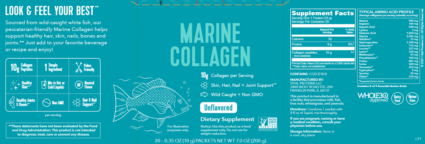 Marine Collagen 20 Stick Pk