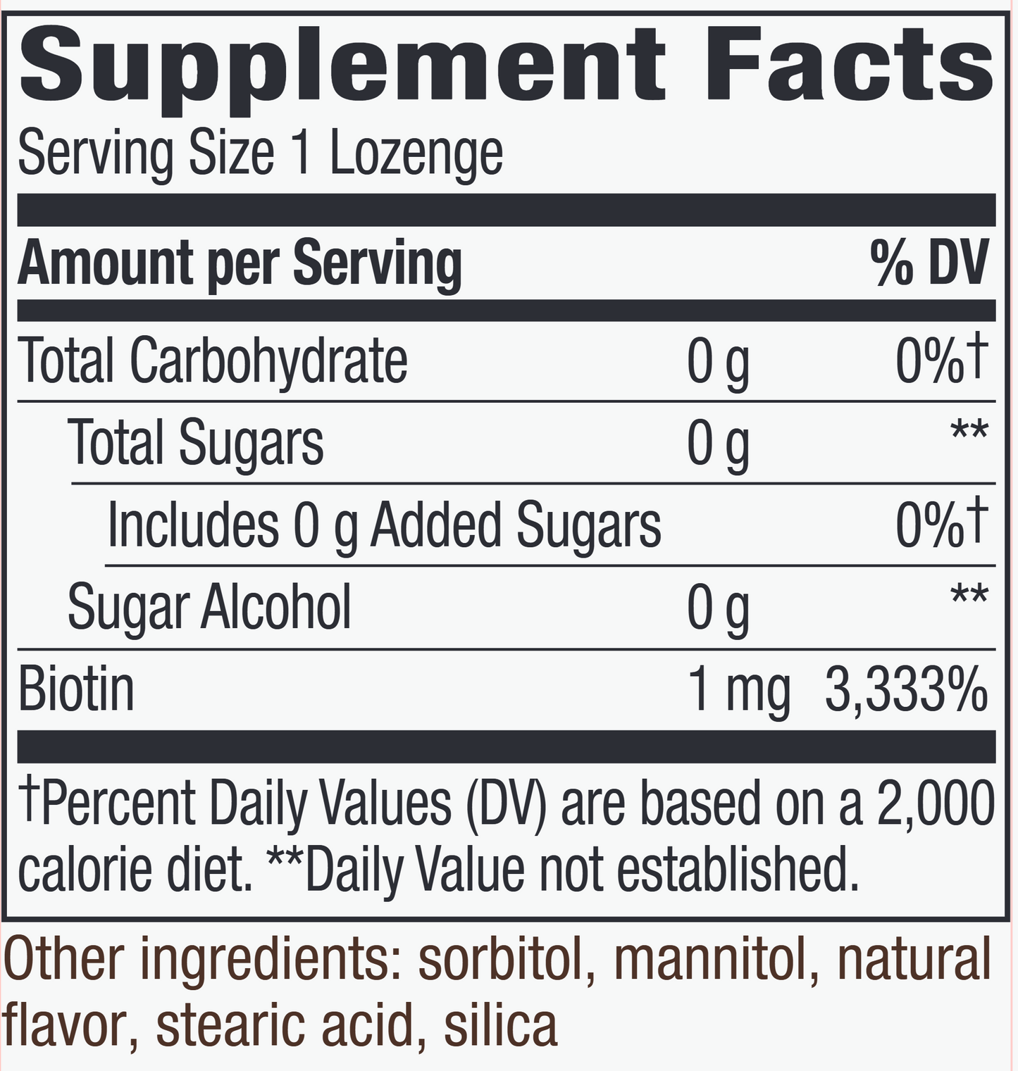 Biotin 1000 mcg 100 loz