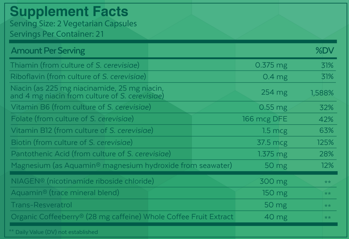 Qualia NAD+ Optimized Aging 42 caps