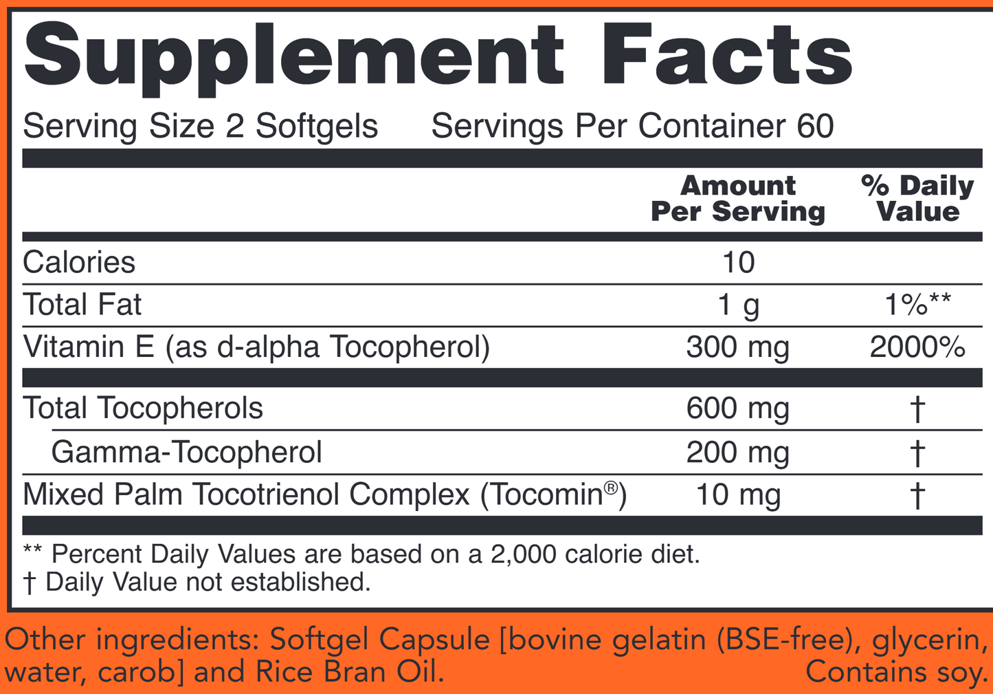 Advanced Gamma E Complex 120 softgels