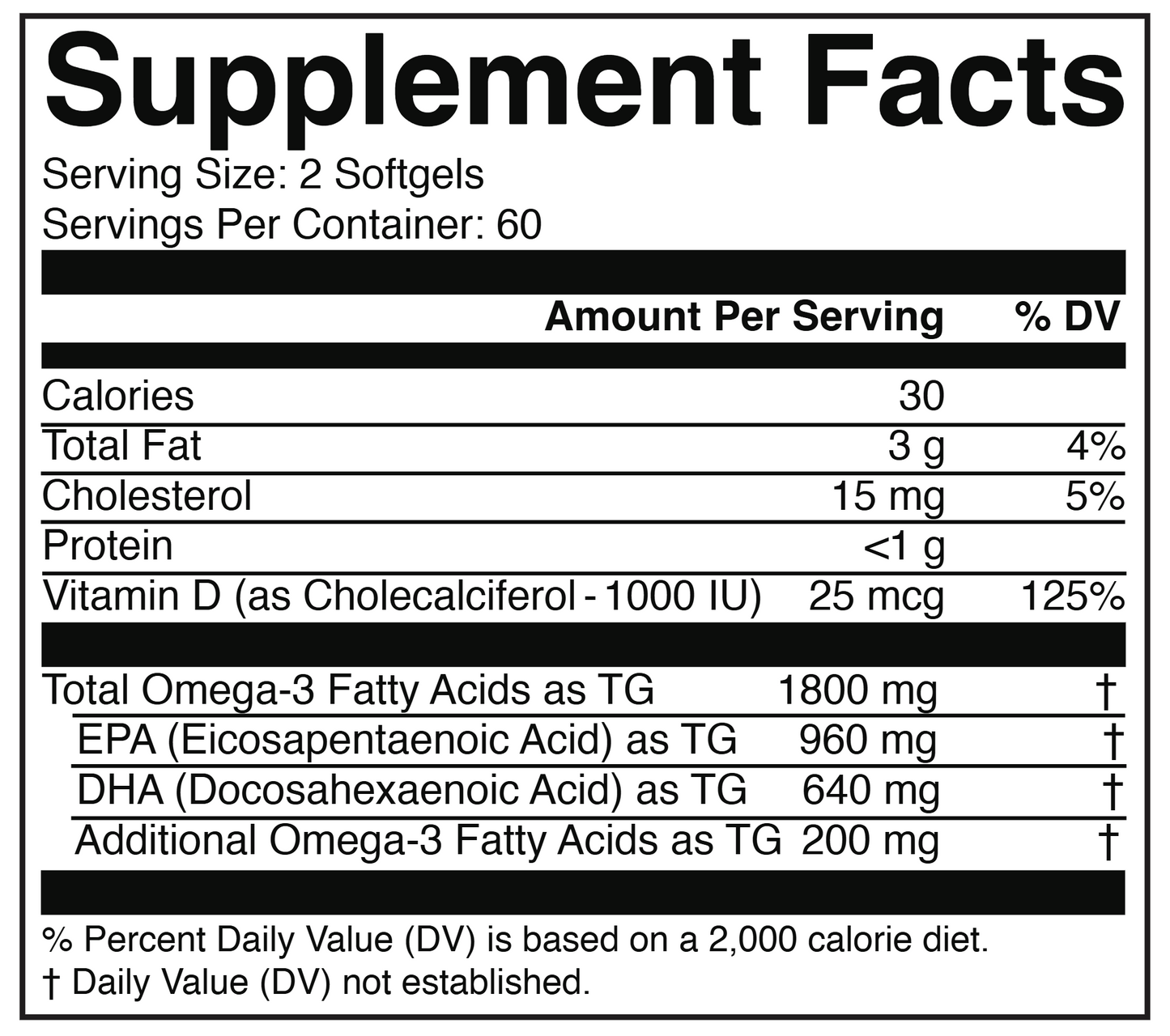 Omega 3D Lemon 120 softgels