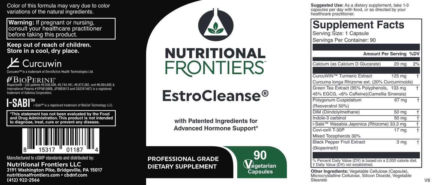 EstroCleanse 90 vegcaps