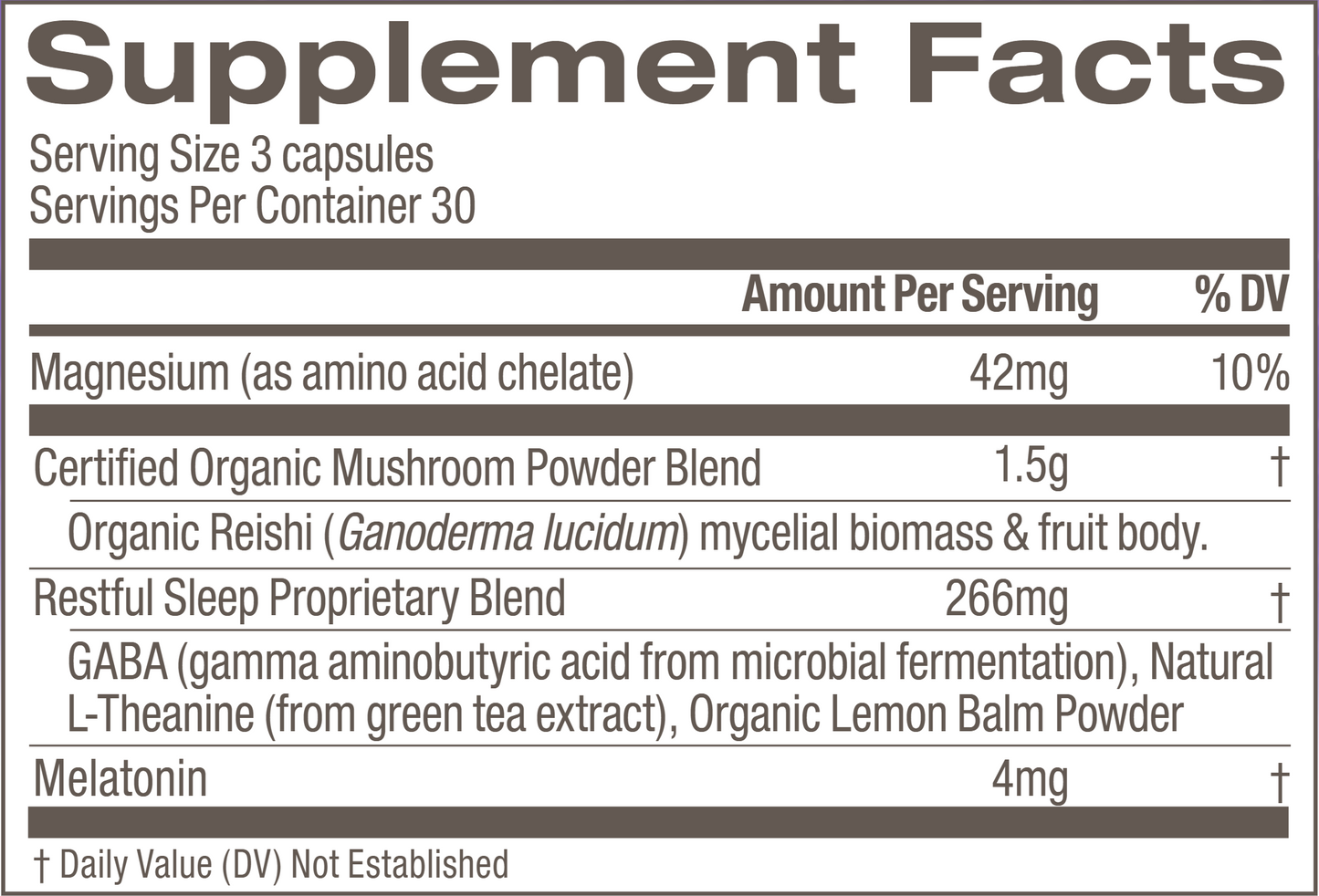 Sleep Mushroom Superfood 90 vegcaps