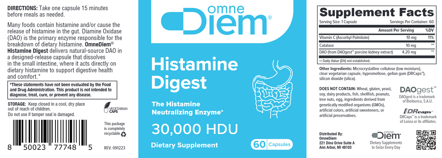 Histamine Digest 60 caps