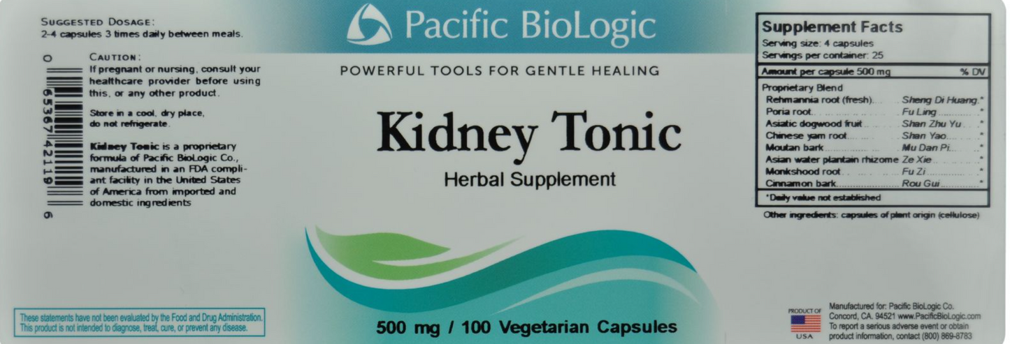 Kidney Tonic 100 vcaps