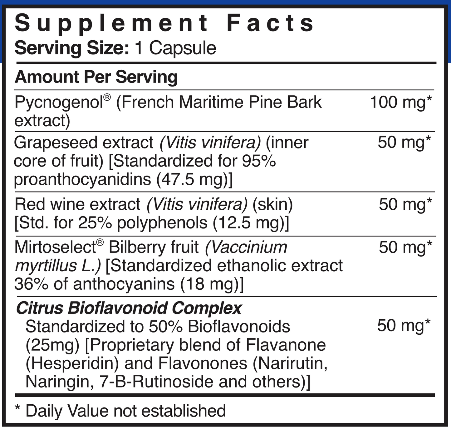 Pycnogenol® OPC Complex 30 vegcaps