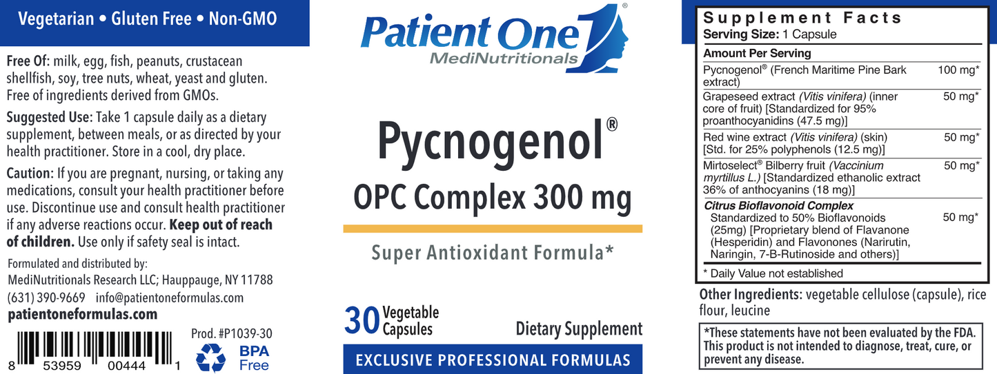 Pycnogenol® OPC Complex 30 vegcaps