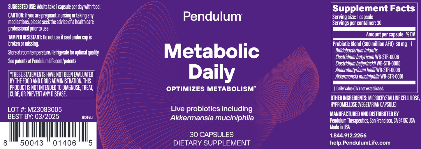 Metabolic Daily 30 caps