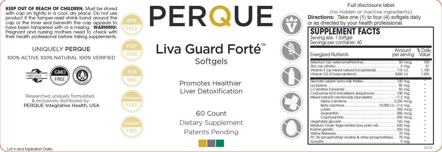 Liva Guard Forte 60 gels