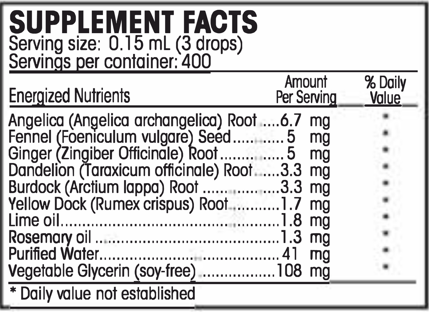 PERQUE DigestivAide 60 mL