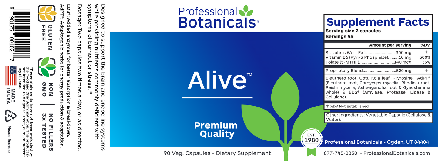 Alive 90 caps