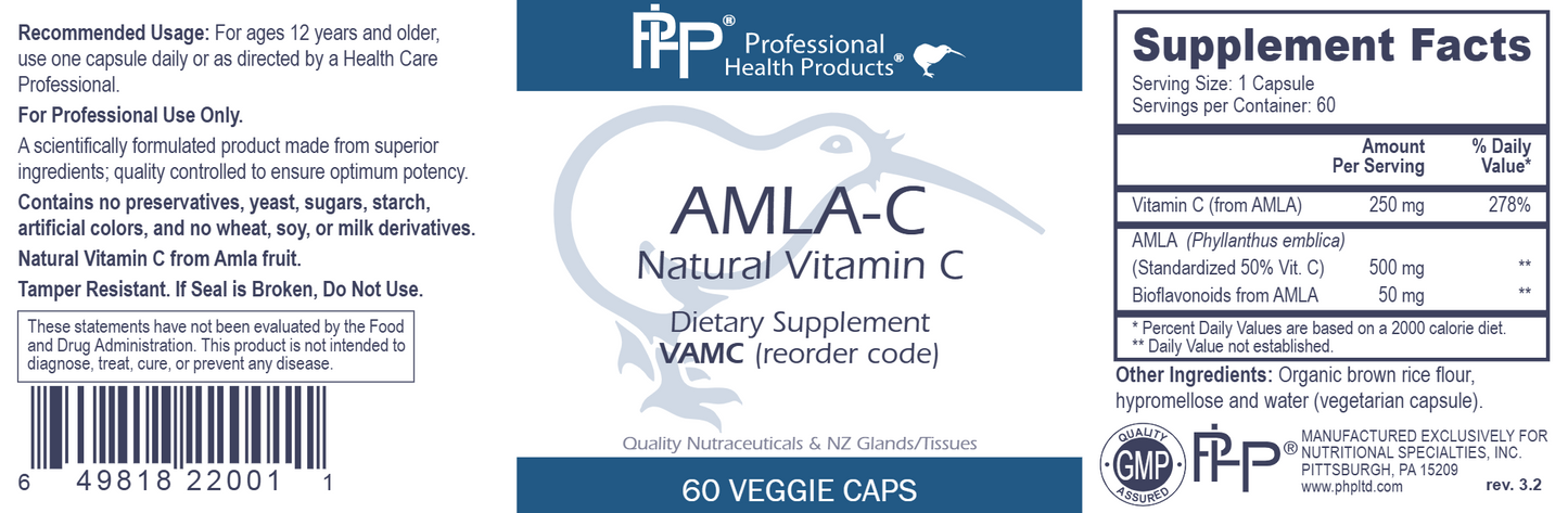 Amla-C 60 vegcaps