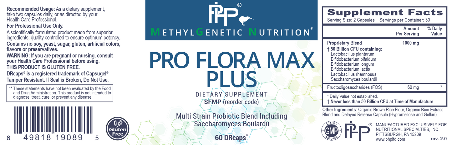 Pro Flora Max Plus 60 DRcaps