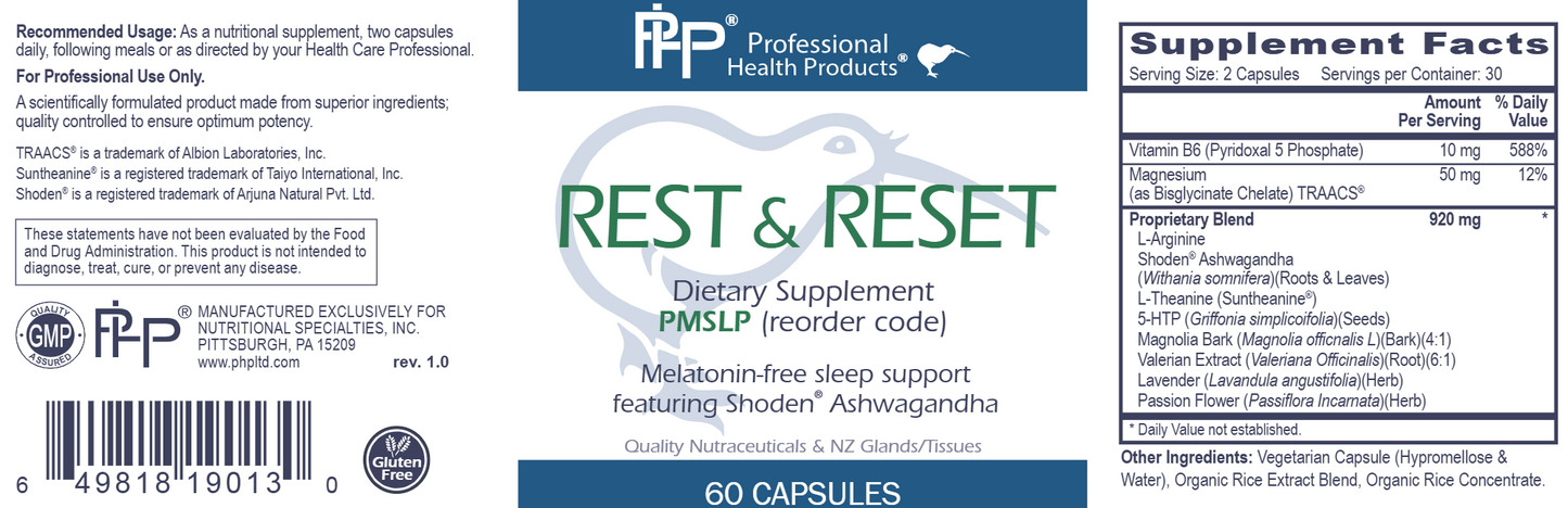 Rest & Reset 60 caps