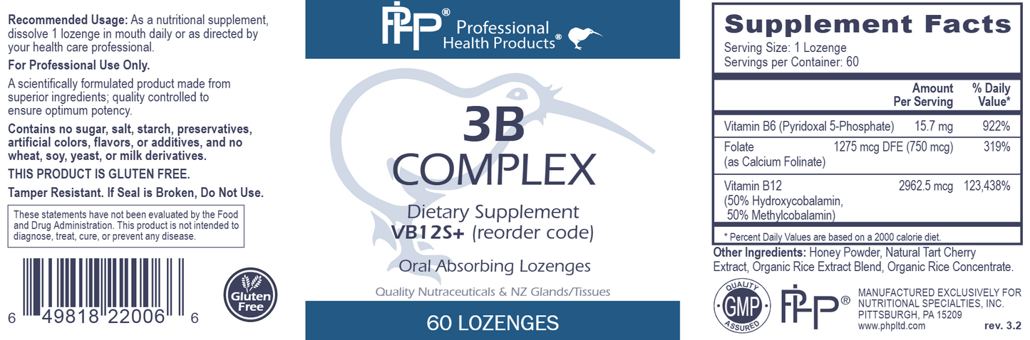 3B Complex 60 loz