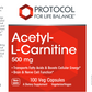 Acetyl-L-Carnitine 500 mg 100 caps