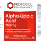 Alpha-Lipoic Acid 250 mg 90 vcaps