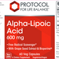 Alpha-Lipoic Acid 600 mg 60 vcaps