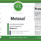 Metasol 100 mg 60 Vegicaps