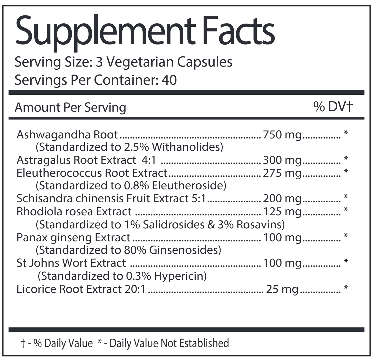 Adaptogen Immune 120 vegcaps