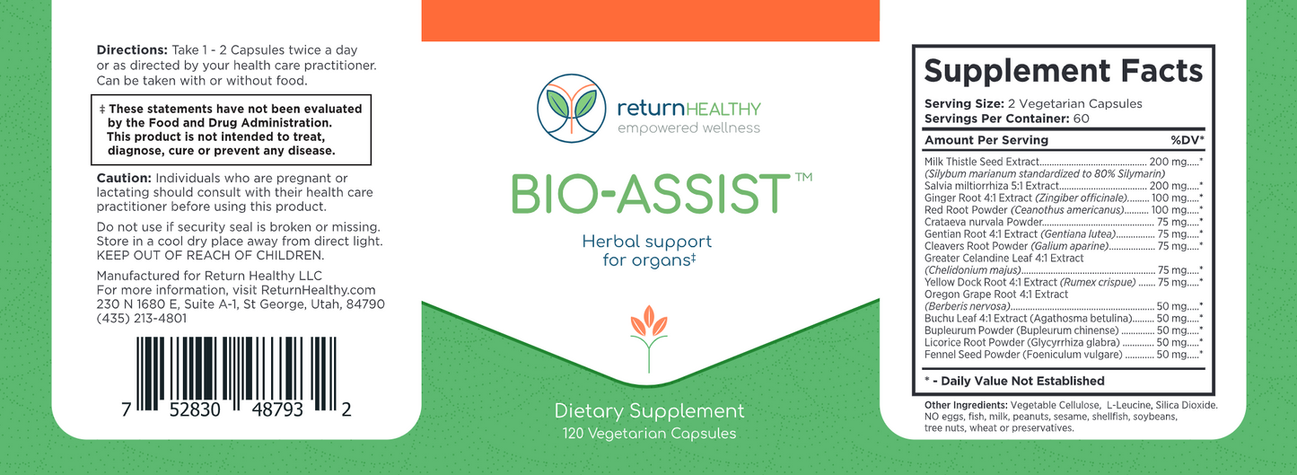 Bio-Assist 120 vegcaps