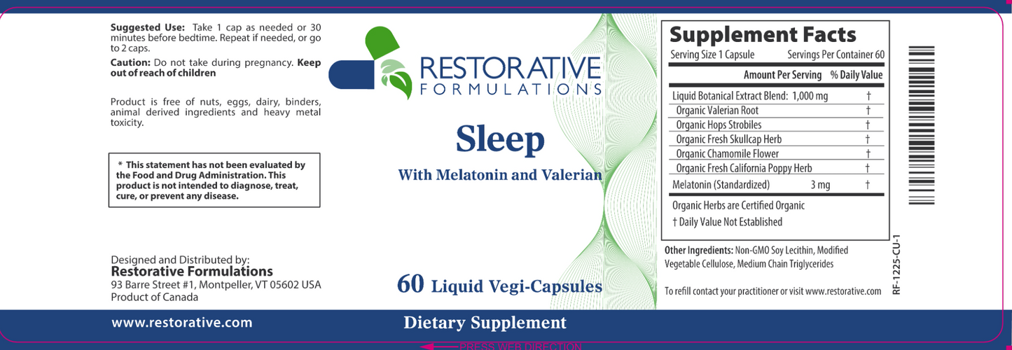 Sleep 60 Liquid vegi caps