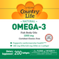 Omega-3 Fish Oil 1000 mg 200 gels