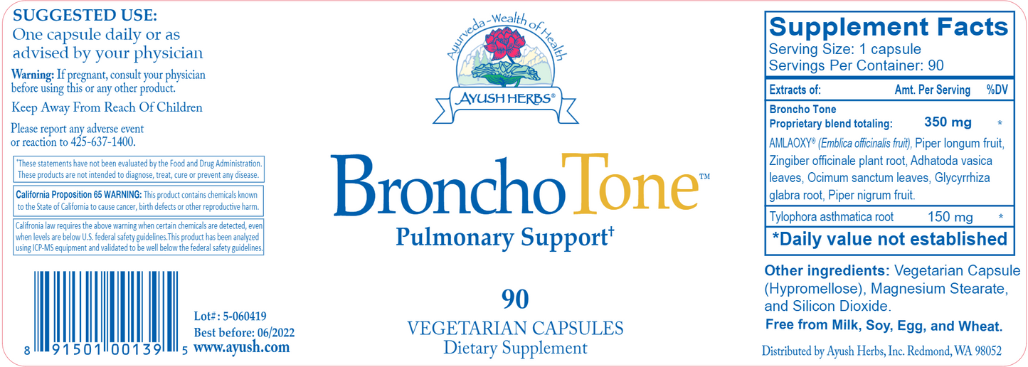 Bronchotone 90 vegcaps