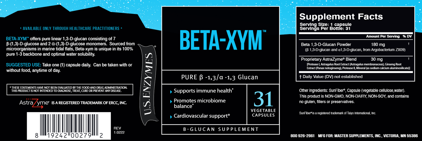 Beta-xym 31 vegcaps