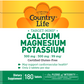 Calcium/Magnesium/Potassium 180 tabs