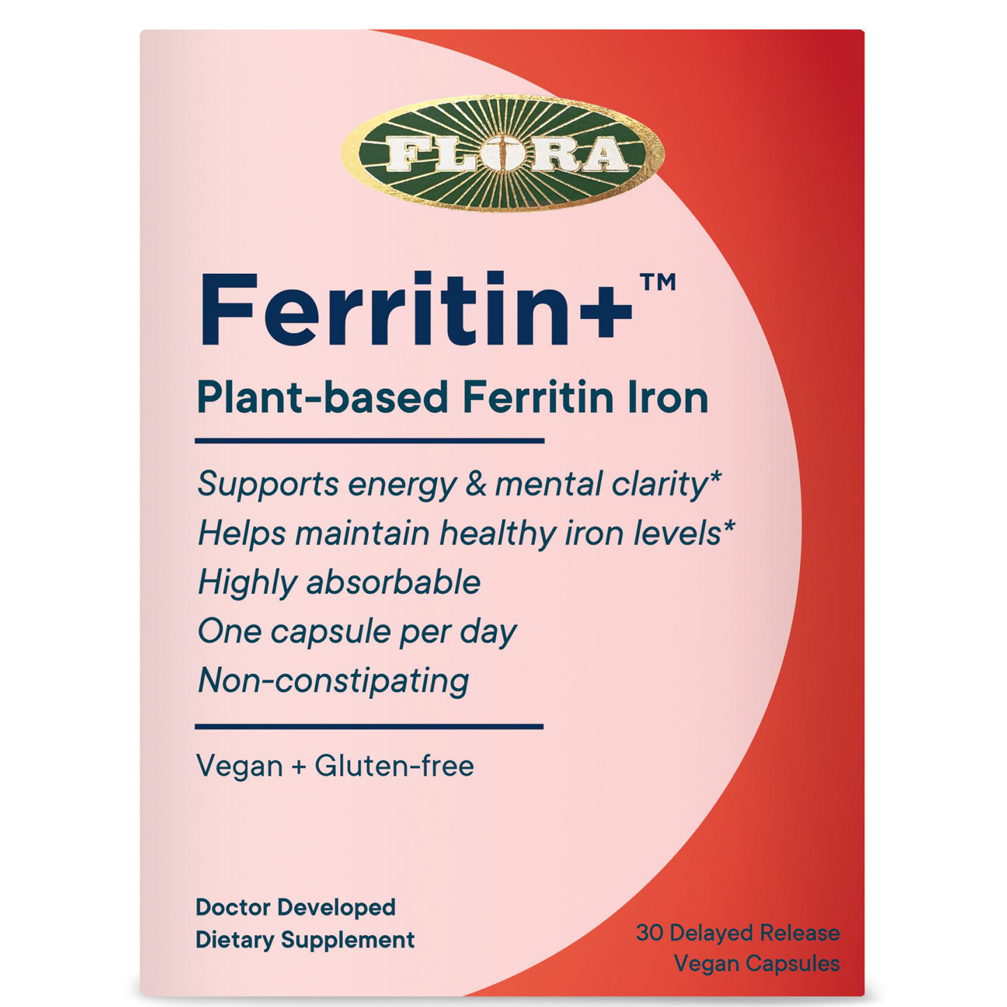 Ferritin+ Plant-based Ferritin Iron 30 caps