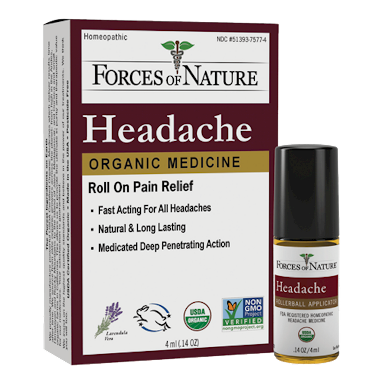 Headache Organic .14 oz